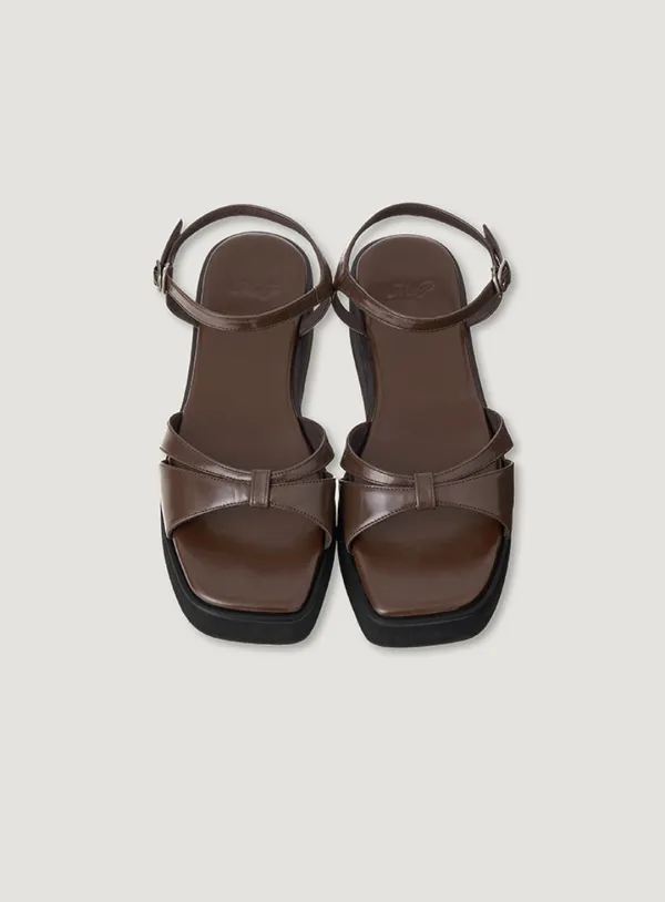 CHABBY SANDALS_BROWN