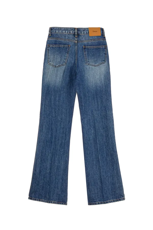 SLIM SEMI BOOTCUT DENIM IN BLUE