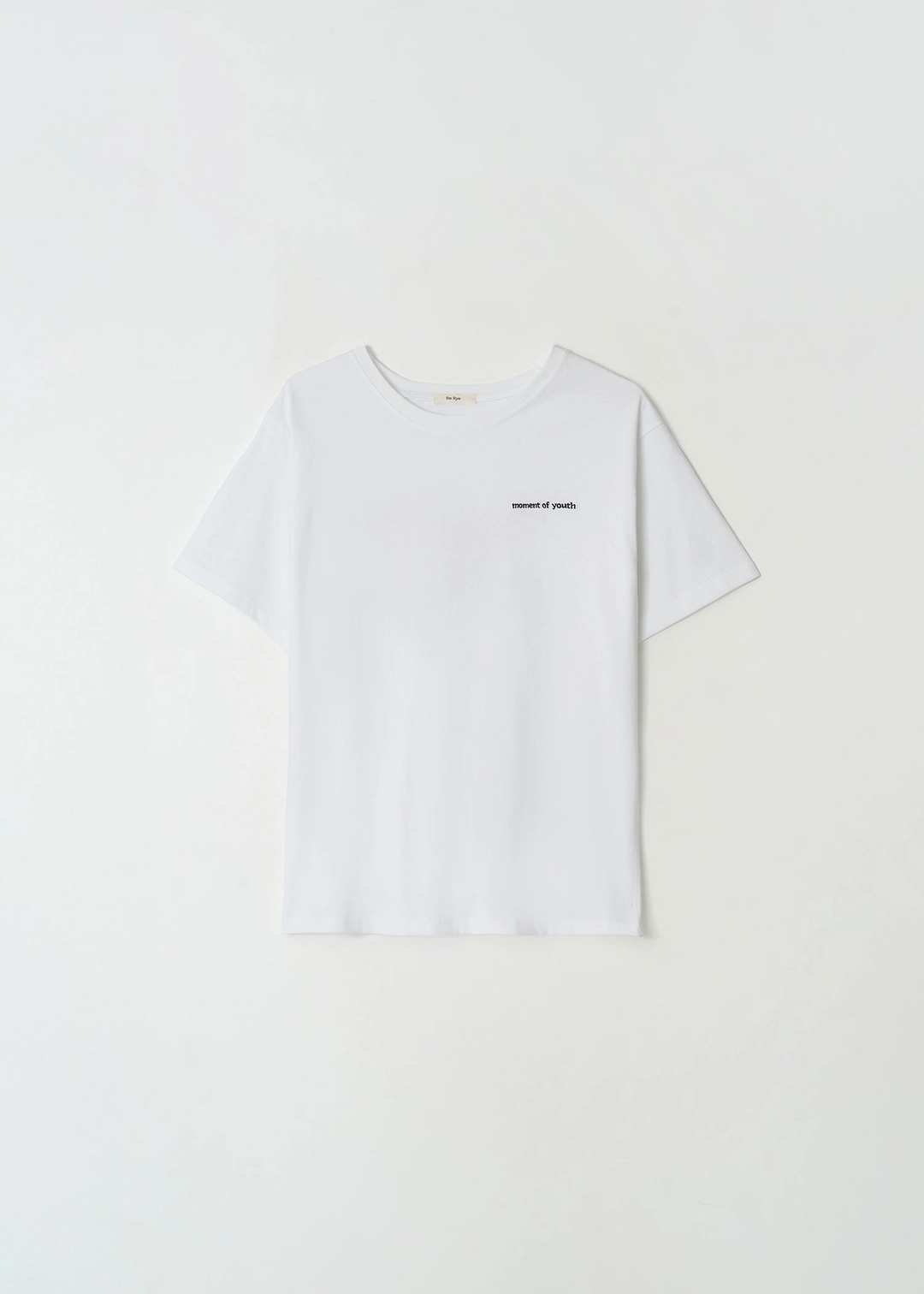 더라이 Moment Half T-Shirt(White) 상품 이미지 3