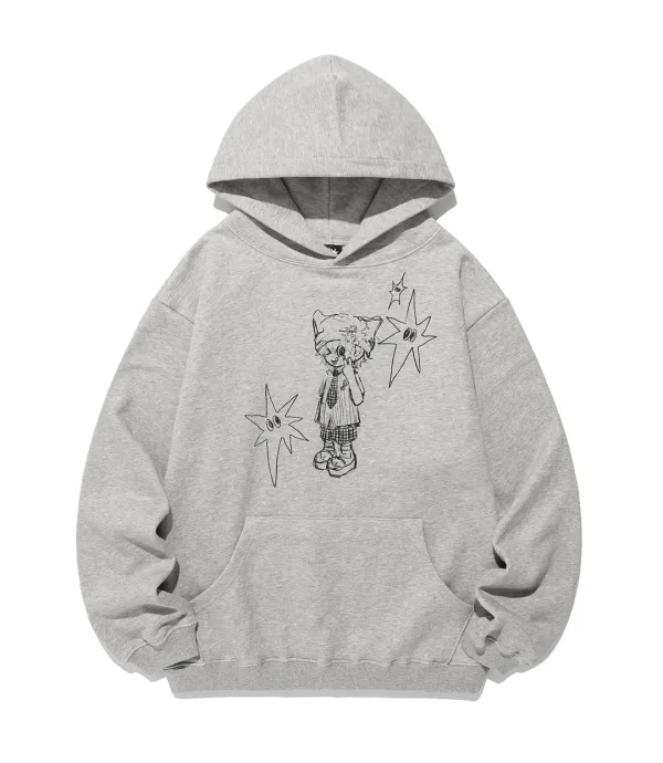 ngc boy hoodie[grey]