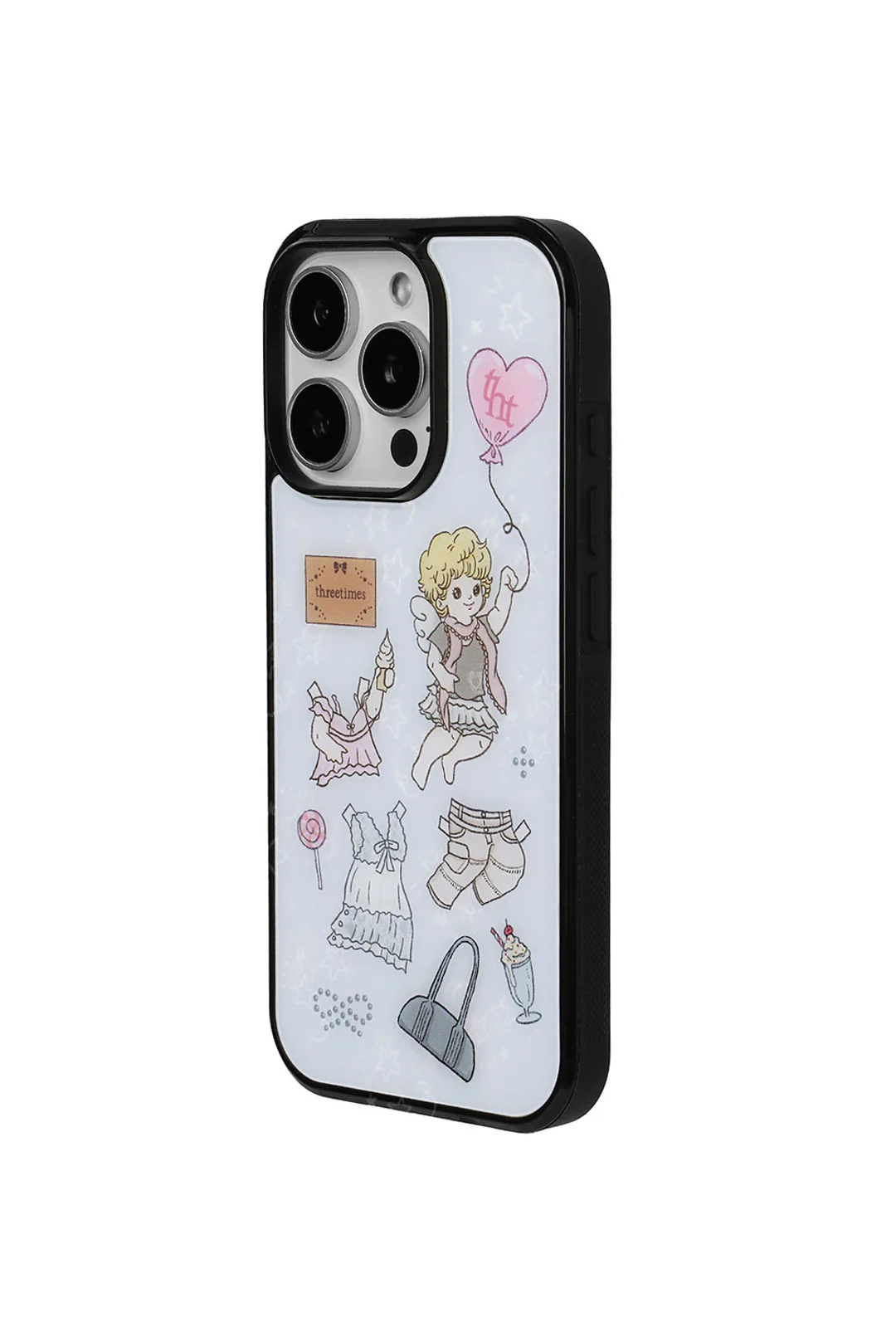 쓰리타임즈 Angel dress-up iphone case 상품 이미지 2