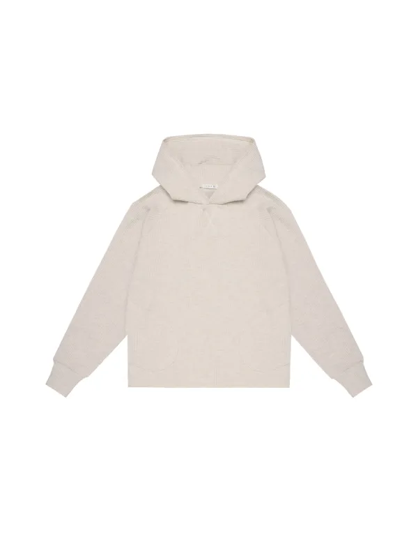 ✲6TH BLANKET HOOD MTM MELANGE OAT
