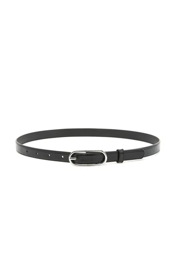 Oval Belt, Silver