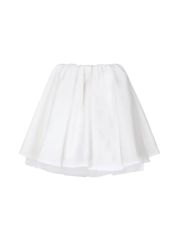 NYLON TUTU SKIRT (WHITE)
