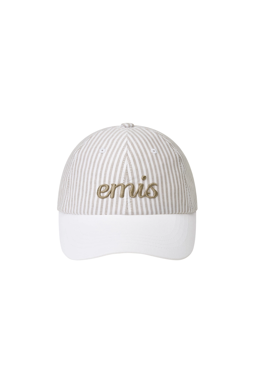 이미스 STRIPE BALL CAP-BEIGE 상품 이미지 1