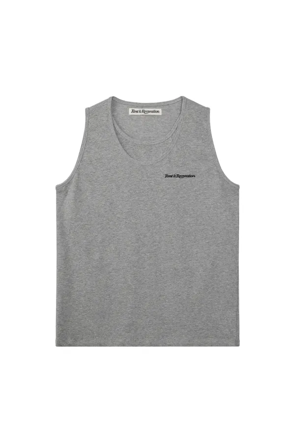LAYERED TANK TOP - GREY