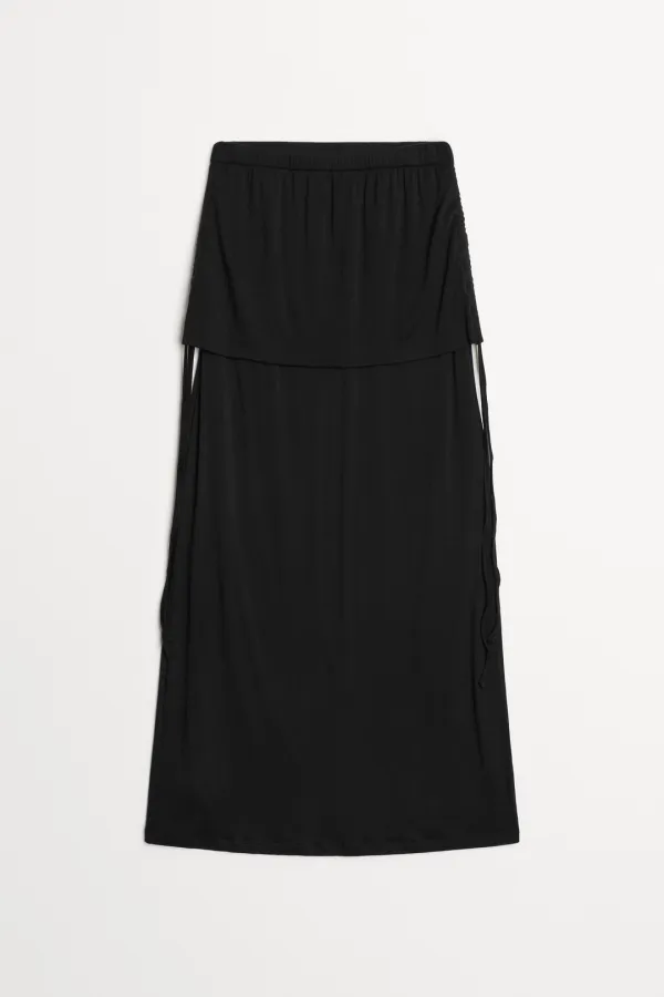 Tiny Layered Maxi Skirt