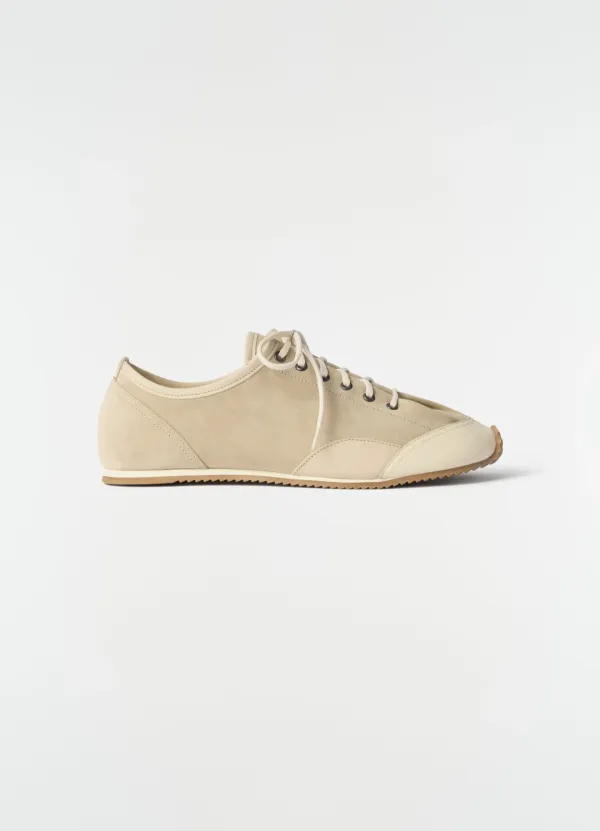 GUMMY GRIPS SNEAKERS IN MIXED LEATHERS