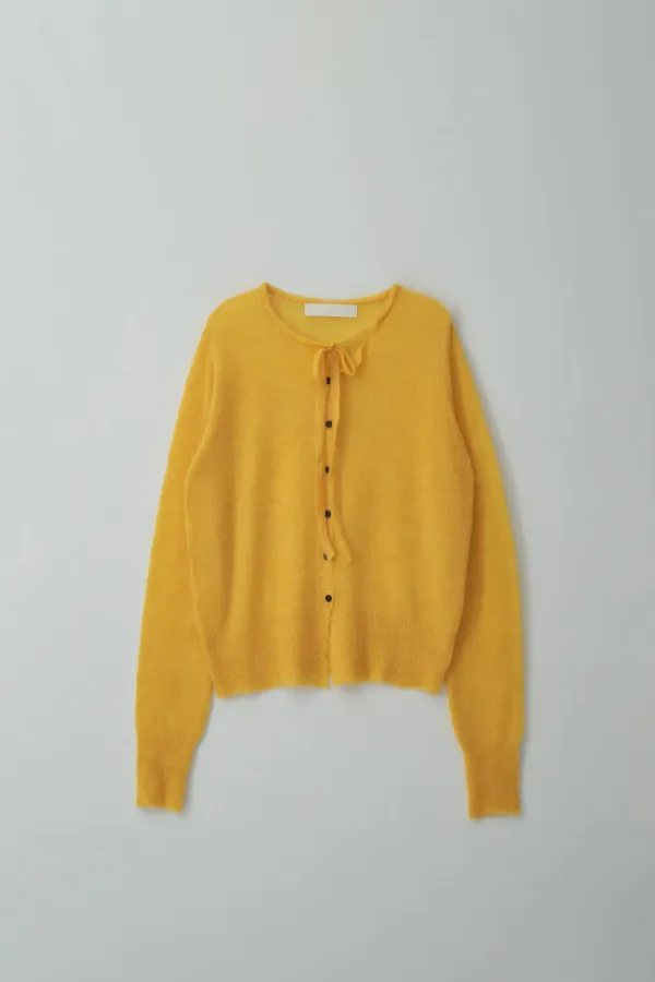 [4차 리오더] STRING CARDIGAN_YELLOW