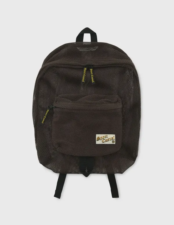 MESH BACKPACK / Brown