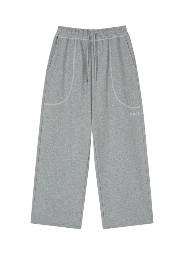 MORROW TRAINING PANTS / MELANGE GRAY