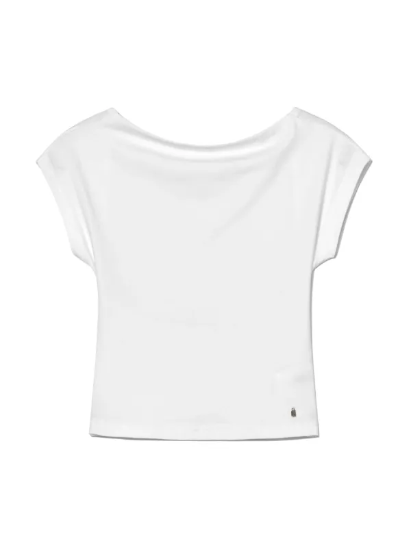 DENVER BACKLESS TEE (WHITE)