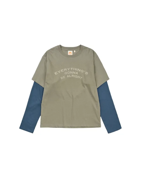HS Layered L/S Tee_Olive