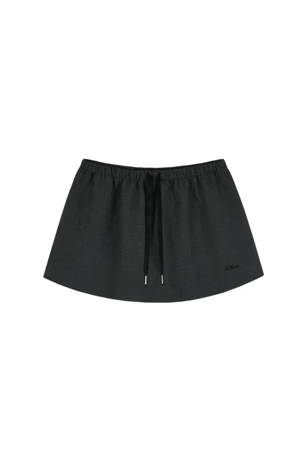 [2nd] Jetty Check Skirt