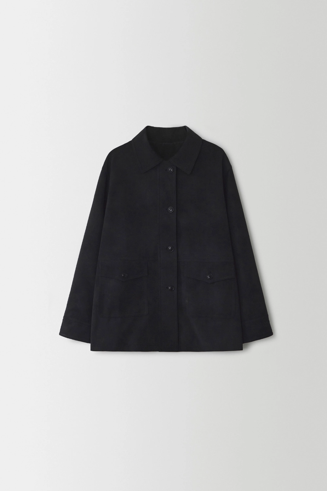 온드민 Morrow Leather Jacket ( Black ) 상품 이미지 1