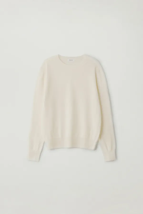 Plain knit (Ivory)