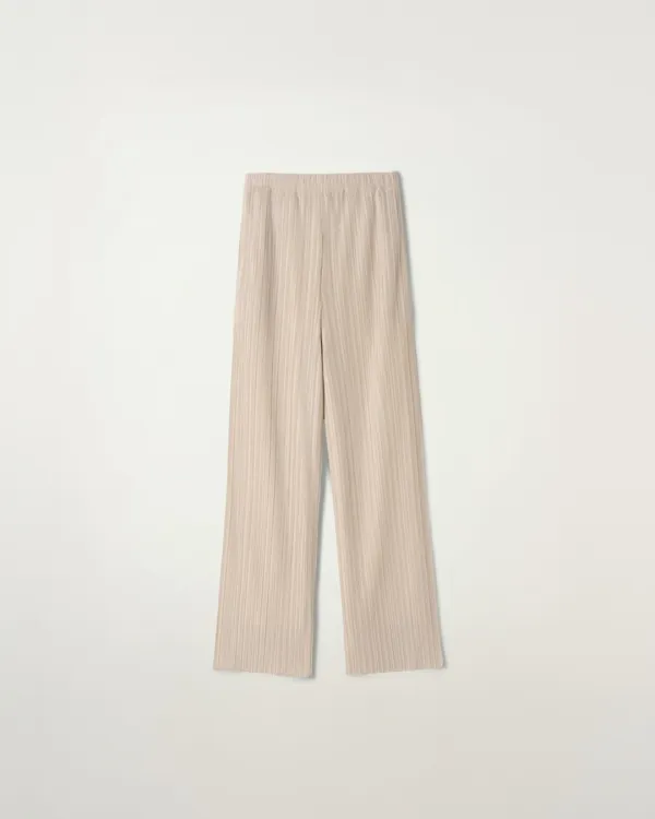 Modern Pleats Pants [BEIGE]