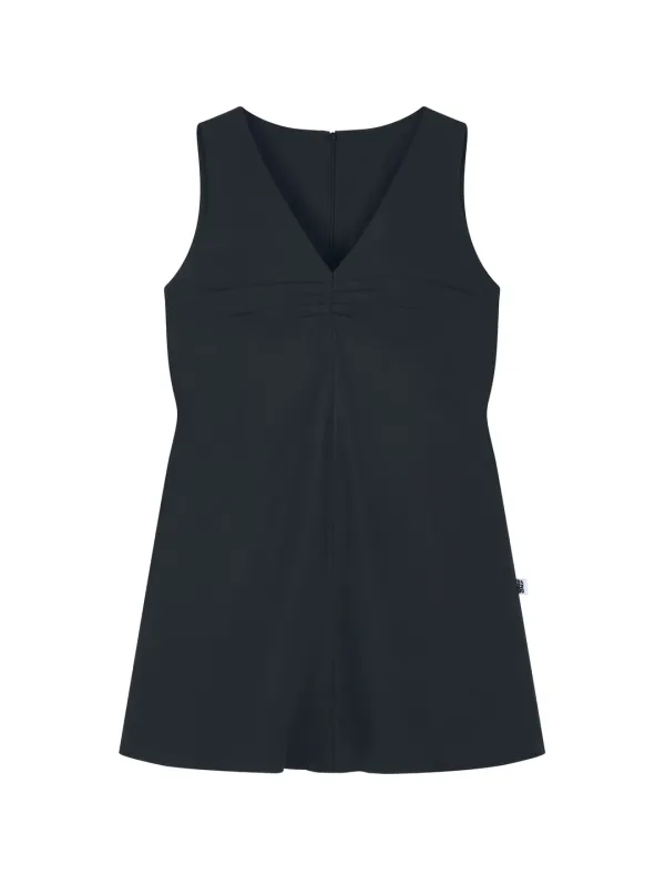FND_shirring mini dress