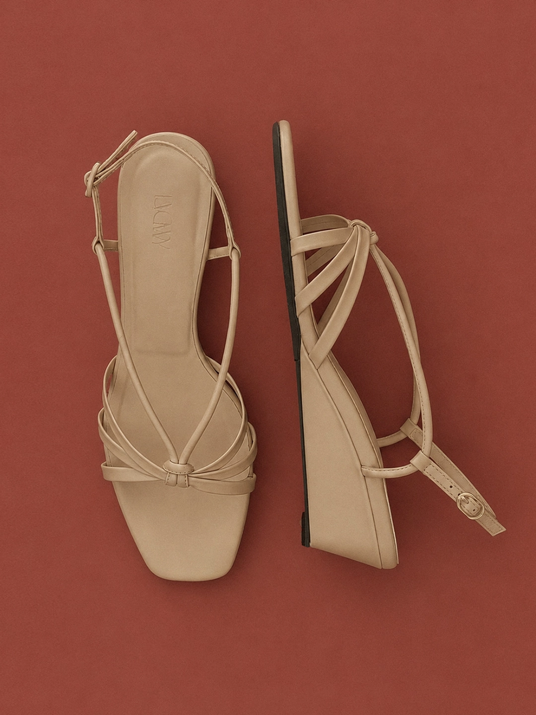 러브듀이 LINE wedge slingback / 베이지 상품 이미지 2