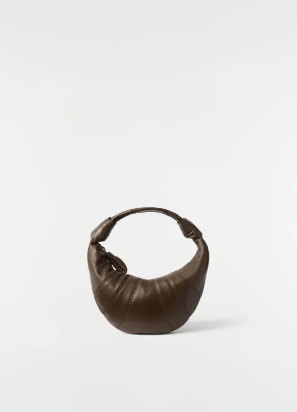 MINI FORTUNE CROISSANT BAG IN LEATHER