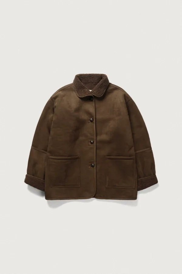LINKING SHEARING MUSTANG  [BROWN]