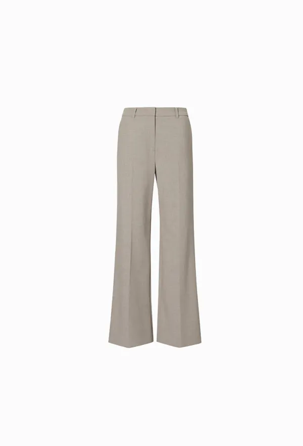 Vera Straight Pants (Dark Beige)