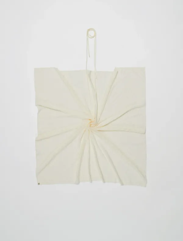 LACE DRAPE SCARF [IVORY]