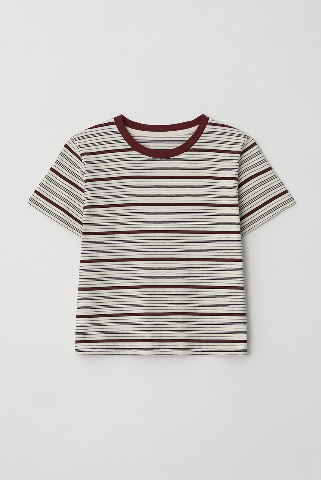 브렌다 브렌든 curly sue crop t -shirt - ivory 상품 이미지 1