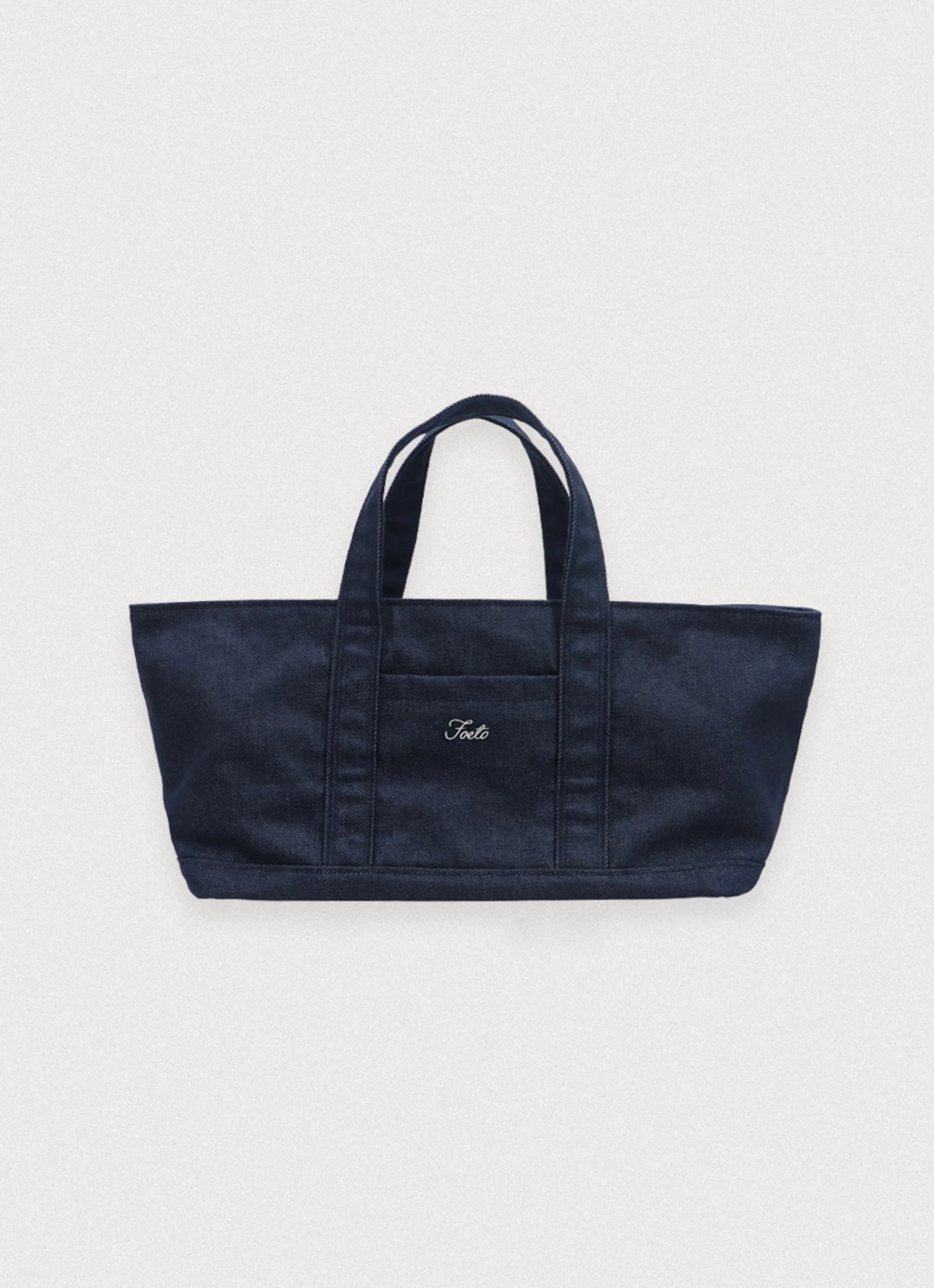 포에토 Voyage canvas bag - denim 상품 이미지 3