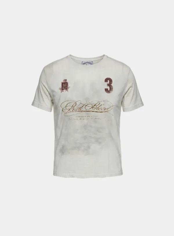 [w-tee26-098] Royal Classic Slim Fit Short Sleeve T-Shirt - White