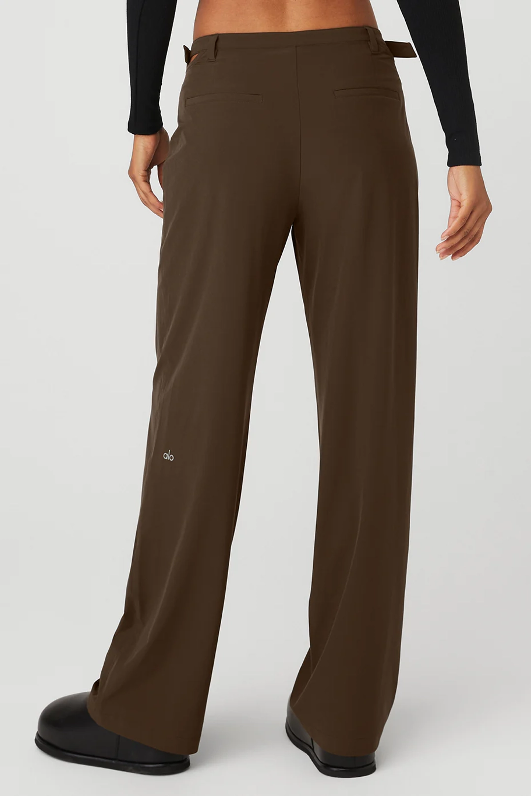 알로요가 Mid-Rise Showdown Trouser - Espresso 상품 이미지 2