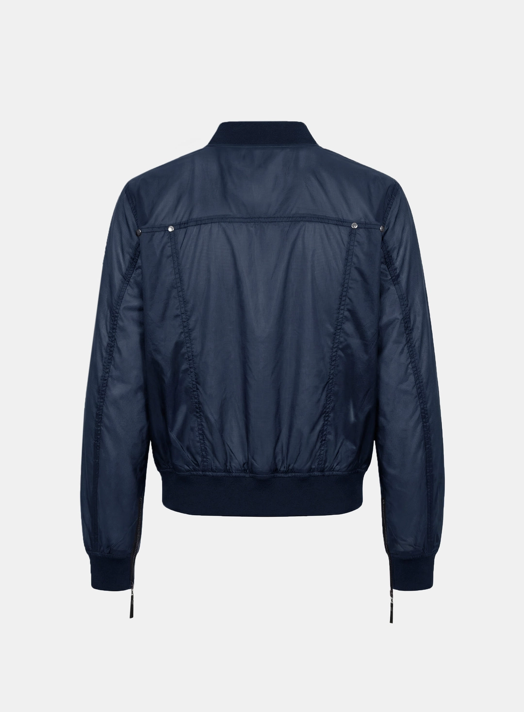 배드블러드 [w-jkt26-035] Laguna Lightweight Nylon Bomber Jacket - Navy 상품 이미지 2