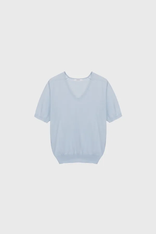 Nylon blended short sleeve