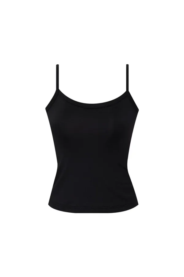 BASIC 02 SLEEVELESS TOP (BLACK)