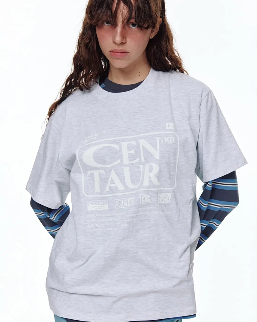 센토르 ALL ABOUT CENTAUR T-SHIRT_GREY 상품 이미지 1