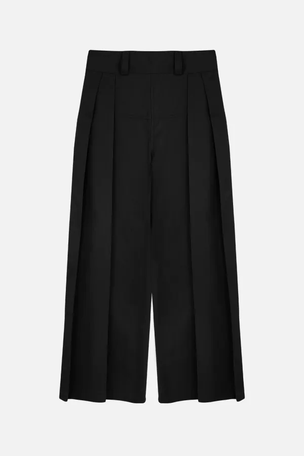 Wing Layered Pants _ Black