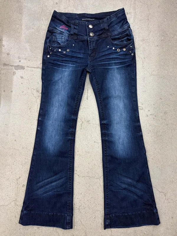 DIY Bootcut Denim Indigo