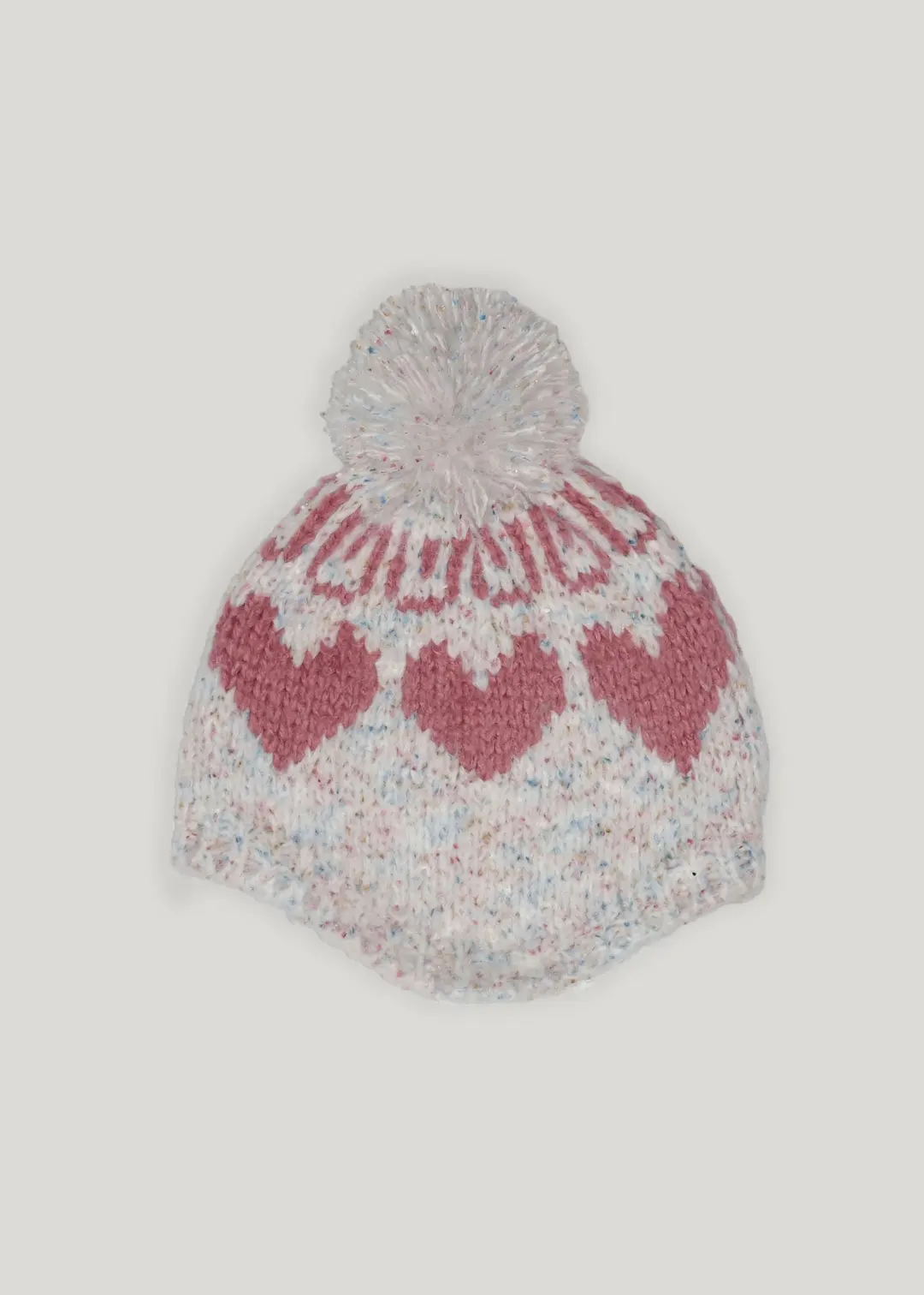 온무드 FAIRY HEART POM POM BEANIE - PINK 상품 이미지 2