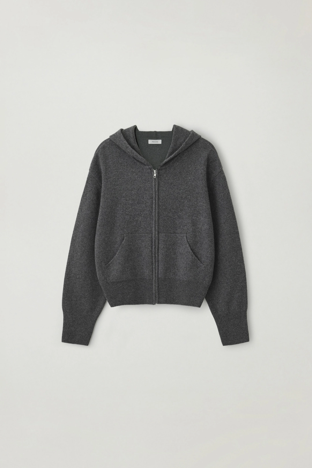 페세스 Pound hoodi zip-up (Charcoal) 상품 이미지 1