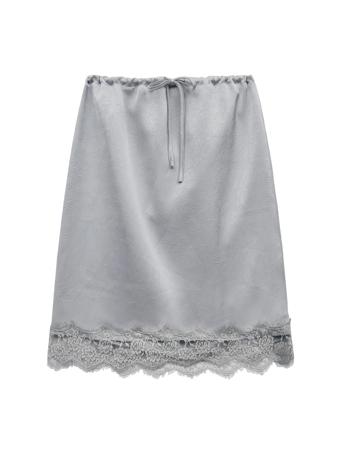 마가린핑거스 [6/4 예약 발송] LACE JACQUARD SKIRT (LIGHT BLUE) 상품 이미지 1