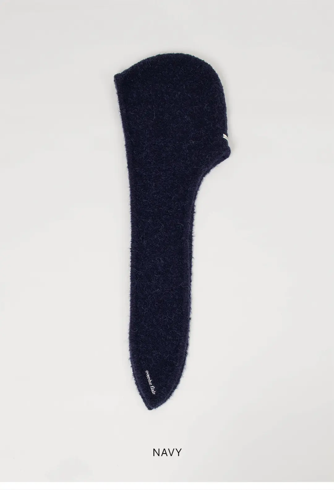 오버듀플레어 KNIT HOODED MUFFLER_NAVY 상품 이미지 3