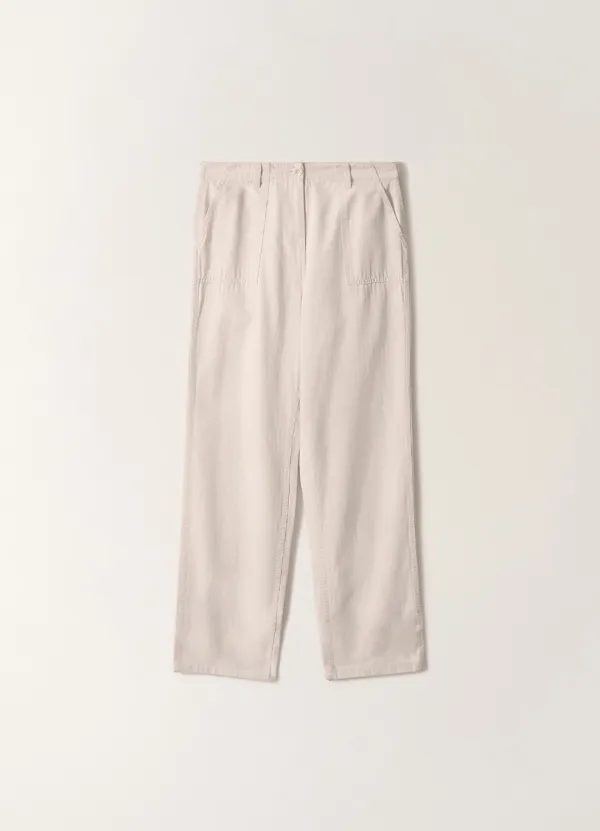 2ND / Meadow Washed Cotton Pants (Ivory)