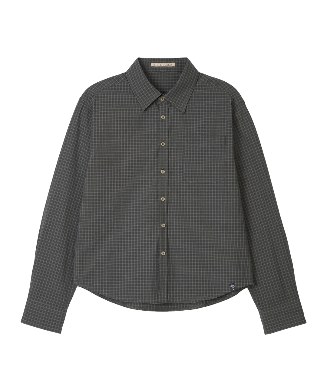 비터셀즈 Standard Foret Check Shirt-Charcoal 상품 이미지 1