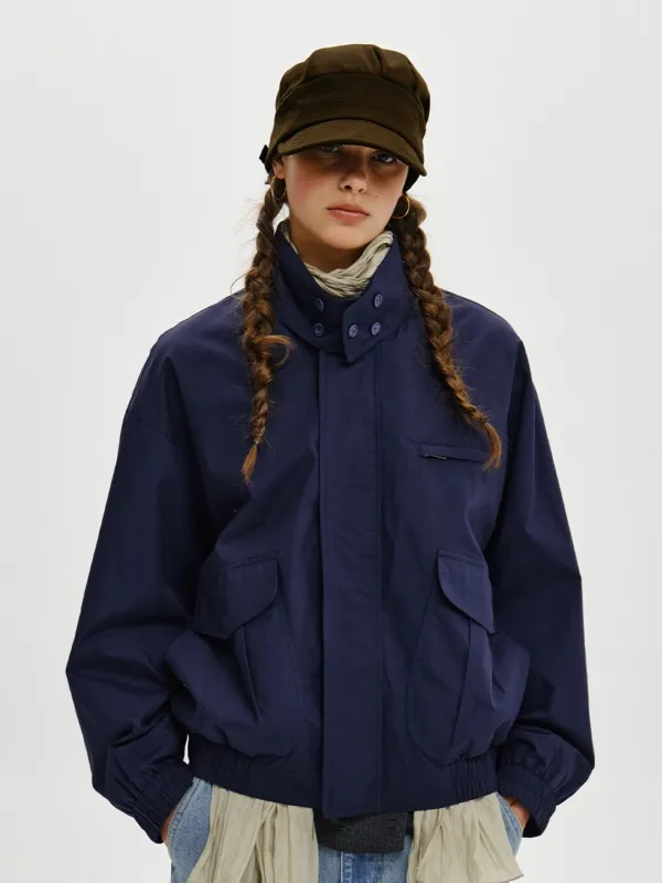 [PLZPROJECT]STEVE HARRINGTON JACKET, NAVY