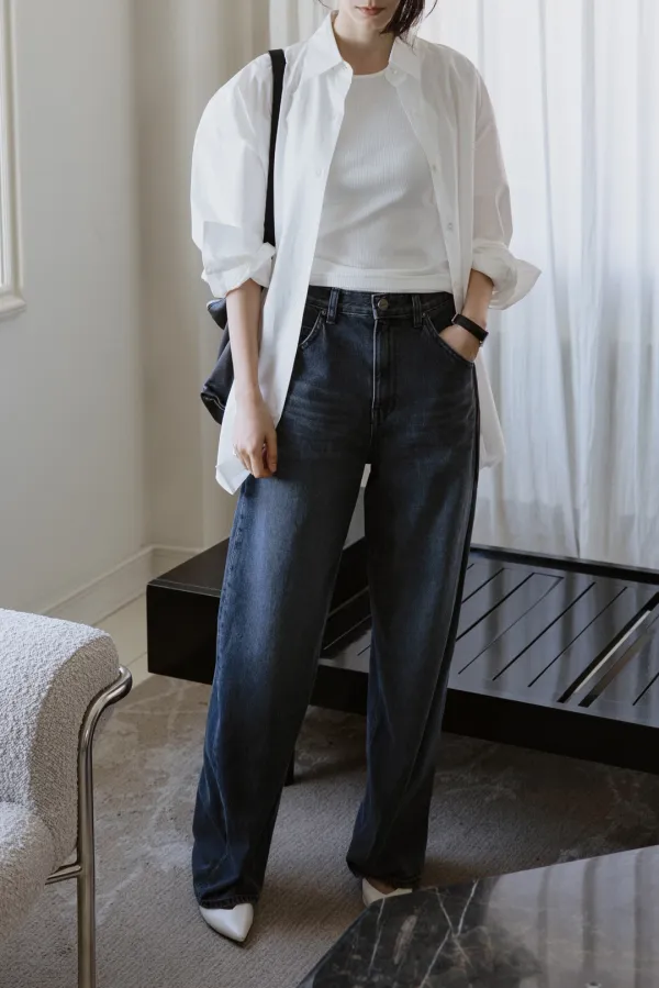 21477_Relaxed Poplin Shirt [ New Season / 10% DC ] 6일 PM 5 마감