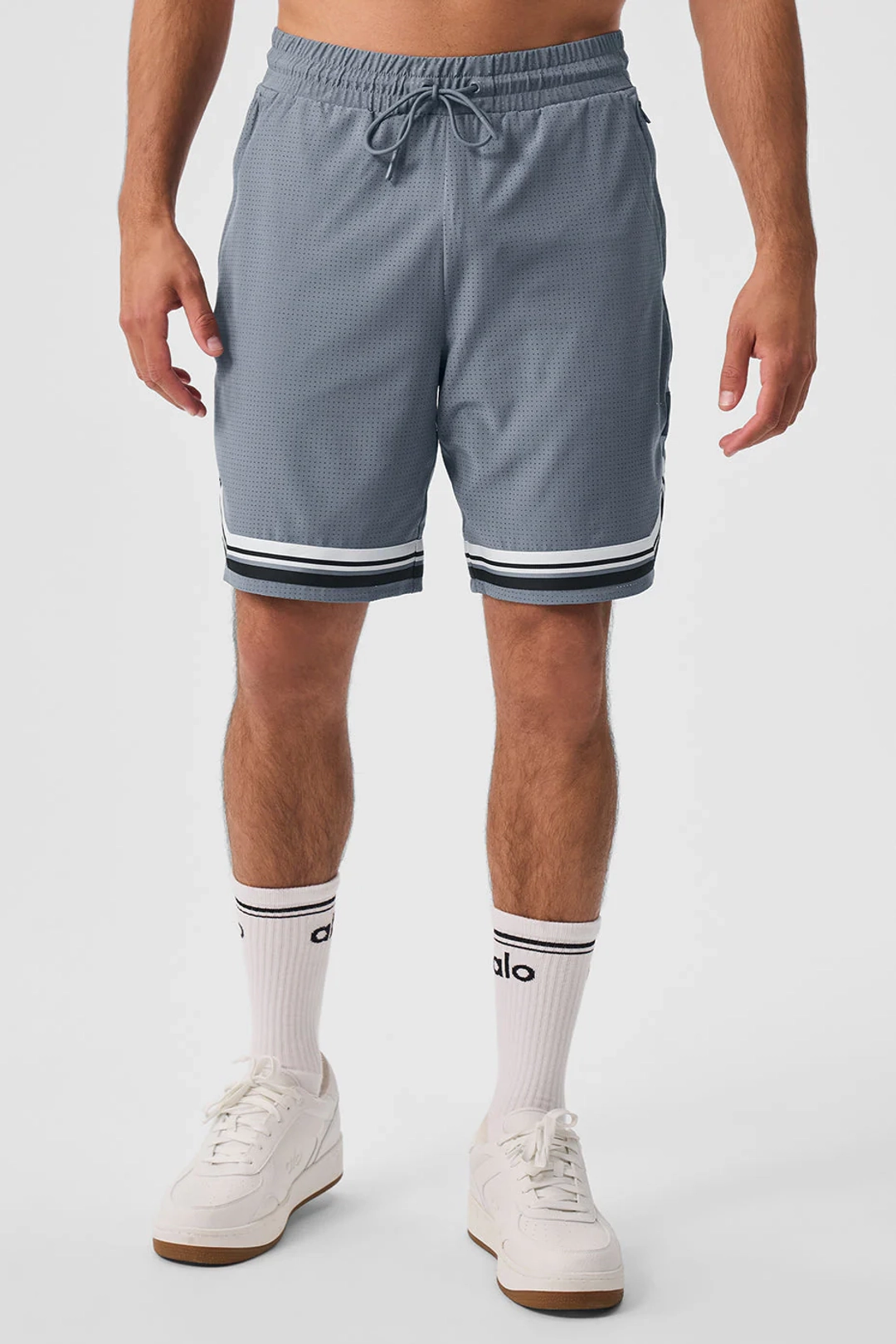 알로요가 9" Traction Arena Short - Steel Grey 상품 이미지 1