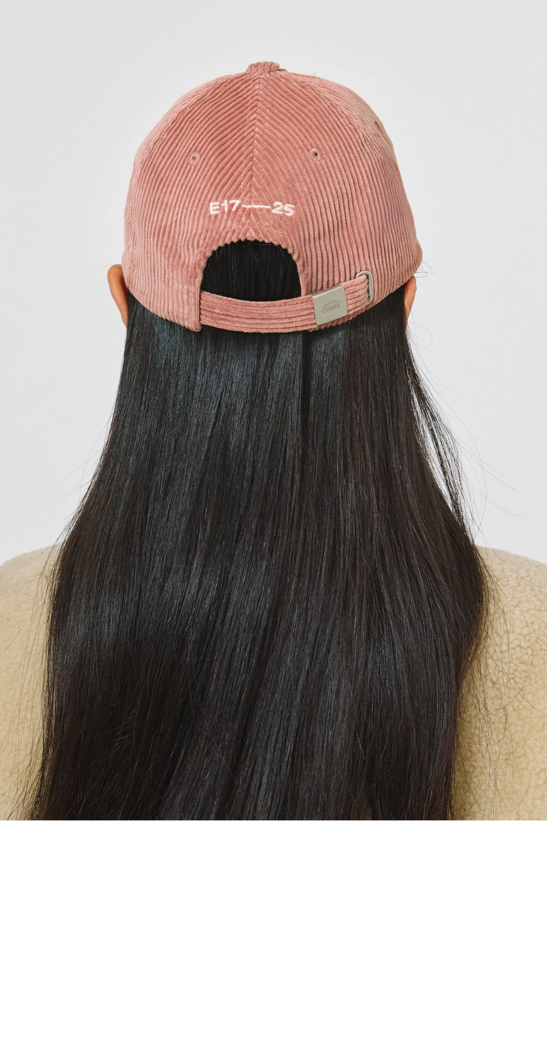 이미스 RUBBER PATCH CORDUROY BALL CAP-PINK 상품 이미지 2
