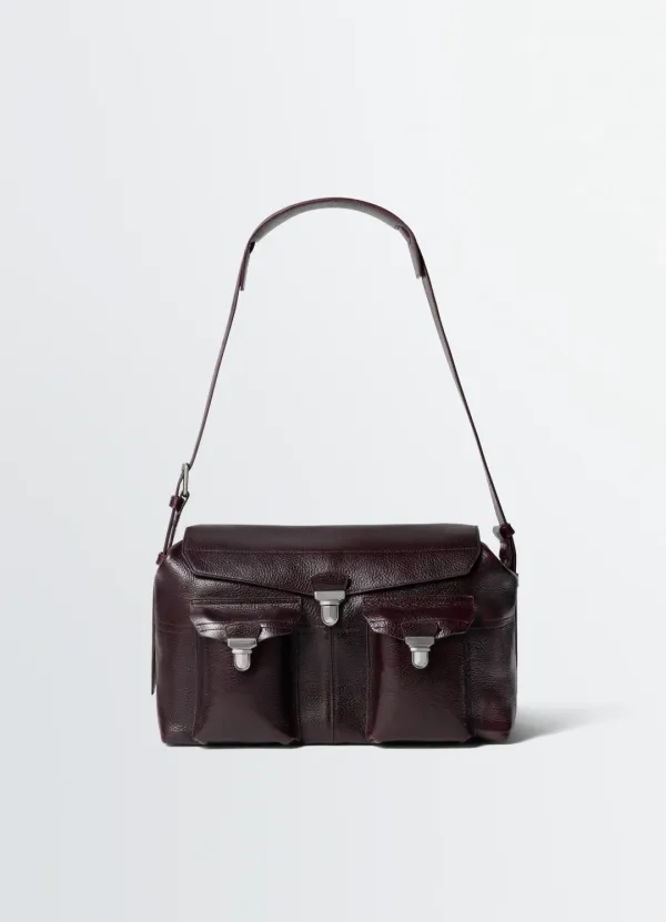 WEEK-END GEAR BAG IN LEATHER