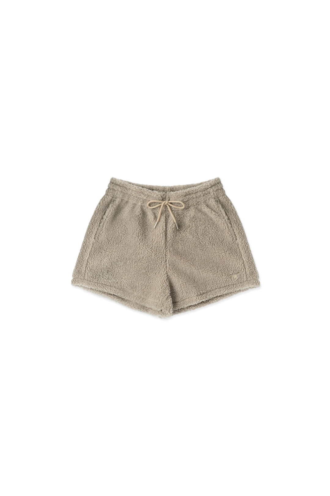 위드아웃썸머 Teddy fleece shorts_mocha 상품 이미지 1