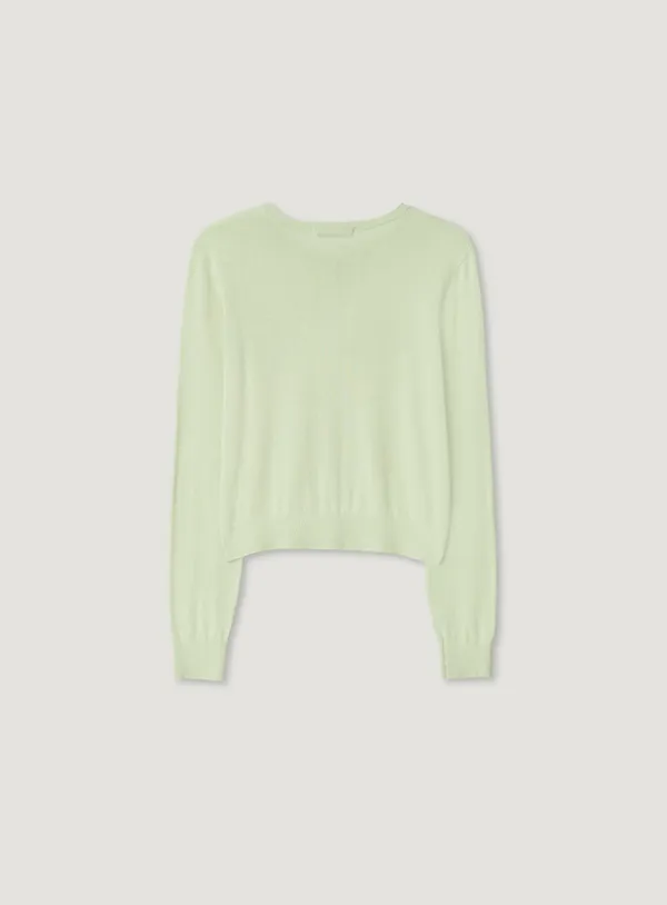 MOLLI ROUND CARDIGAN_MINT